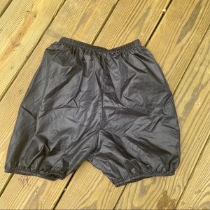 Dancer Trash Bag Shorts for Warmups